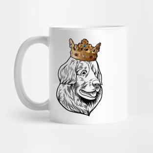 Leonberger Dog King Queen Wearing Crown Mug